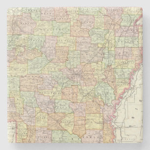 Arkansas 6 steinuntersetzer