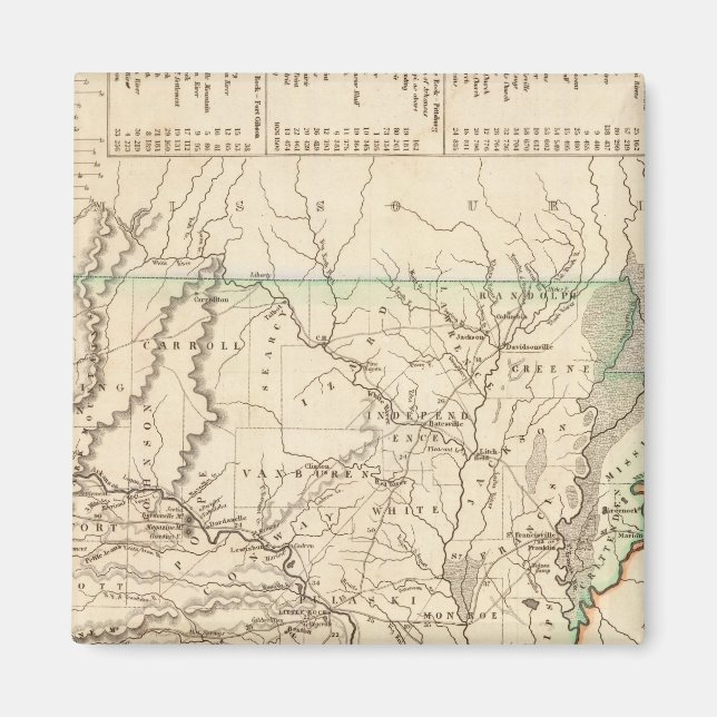 Arkansas 8 magnet (Vorne)