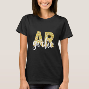 Arkansas AR Girl Staatsstolz Einfach Niedlich Sonn T-Shirt