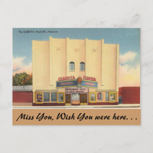 Arkansas, das Theater Elberta Postkarte