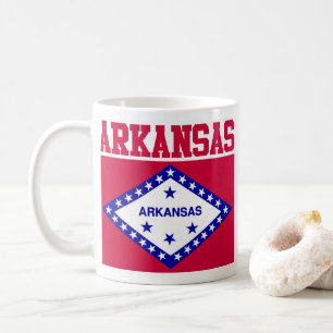 Arkansas Drapeau Mug