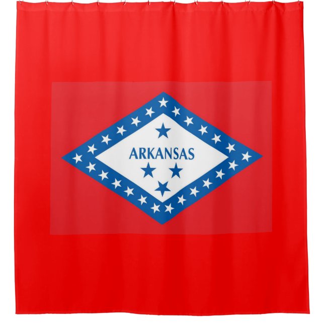 Arkansas Duschvorhang (Vorderseite)