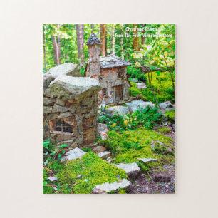 Arkansas Fairy Village. Weihnachtsgrüße Jigsaw