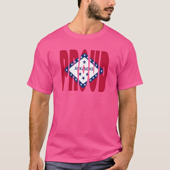 Arkansas Flag Little Rock Arkansas Arkansan Arkani T-Shirt (Vorderseite)