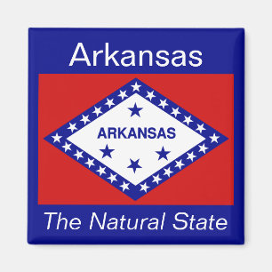 Arkansas Flag Magnet