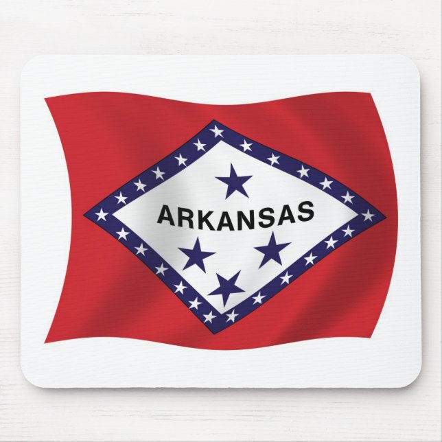 Arkansas Flag Mousepad (Vorne)