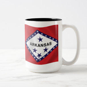 Arkansas Flag Tasse