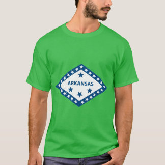 Arkansas-Flagge 3 T-Shirt
