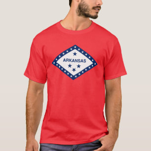 Arkansas-Flagge, amerikanischer Staats-Siegel T - T-Shirt