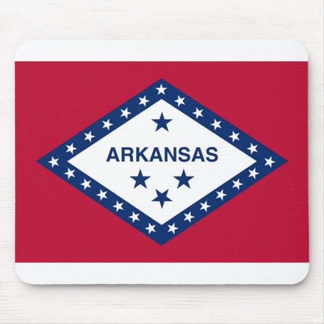 Arkansas-Flagge Mousepad (Vorne)