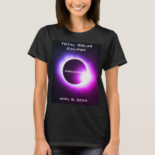 Arkansas Gesamte Sonnenfinsternis 8. April 2024 T-Shirt