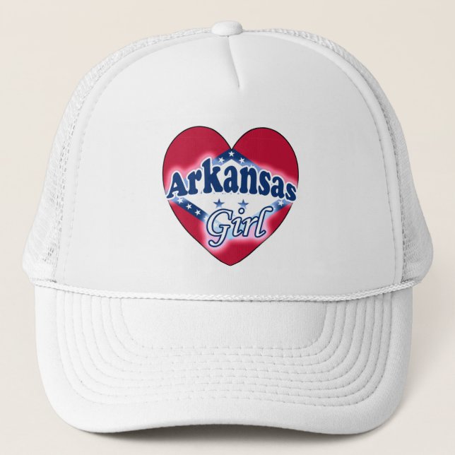 Arkansas Girl Truckerkappe (Vorderseite)
