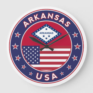 Arkansas Große Wanduhr