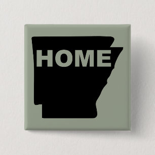 Arkansas Heimweg von State Button Badge Pin