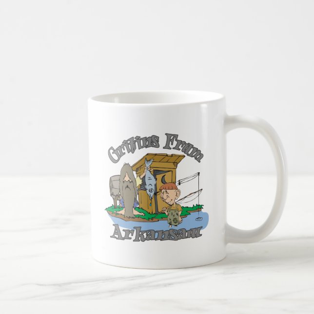 Arkansas-Hinterwäldler Kaffeetasse (Rechts)