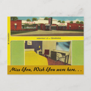 Arkansas, John's Town Motel Postkarte