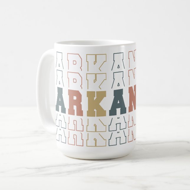 Arkansas Kaffeetasse (Vorderseite Links)