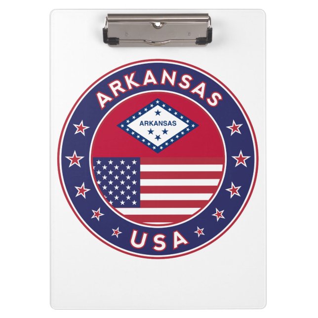 Arkansas Klemmbrett (Vorderseite)
