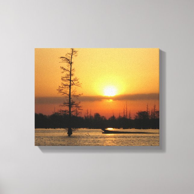 Arkansas lever de soleil sur la toile de Millwood  (Recto)