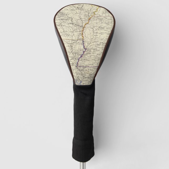 Arkansas, Louisiana und Mississippi Golf Headcover (Vorderseite)