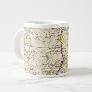 Arkansas, Louisiana und Mississippi Jumbo-Tasse