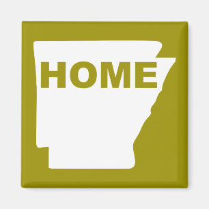 Arkansas Maison loin de l'État Fridge Magnet