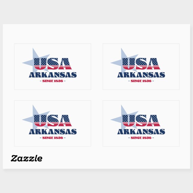 Arkansas Mein Zuhause Staat Sticker (Blatt)