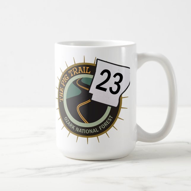 Arkansas-Motorrad-Straße der Kaffeetasse (Rechts)