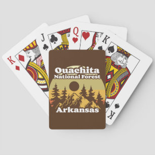 Arkansas National Forest Ouachita Spielkarten