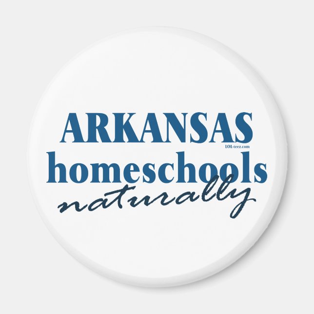 Arkansas Naturally Magnet (Vorne)