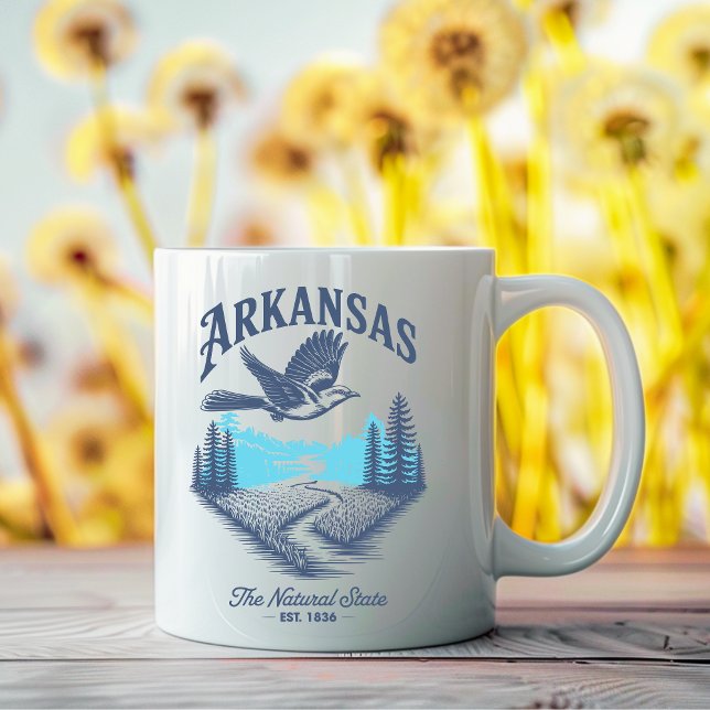 Arkansas – Nature’s Playground Kaffeetasse (Von Creator hochgeladen)