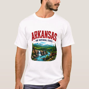 Arkansas Naturschönheits-Abenteuer T-Shirt