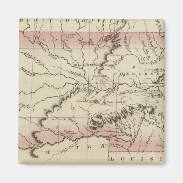 Arkansas, Oklahoma Magnet (Vorne)