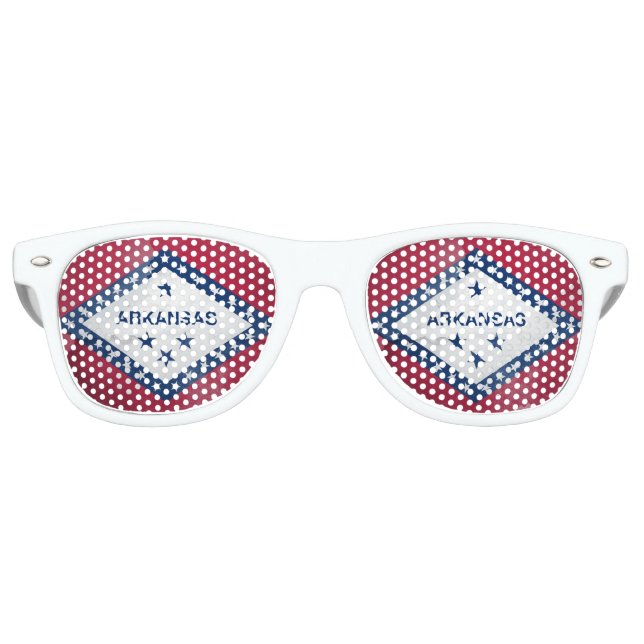 Arkansas Partybrille (Vorderseite)
