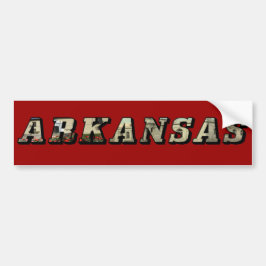 Arkansas Picture Text Autoaufkleber