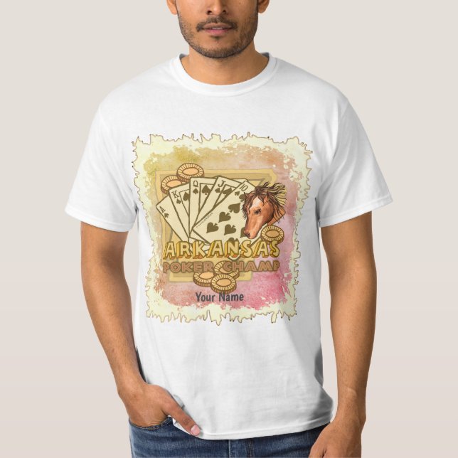 Arkansas Poker T-Shirt (Vorderseite)