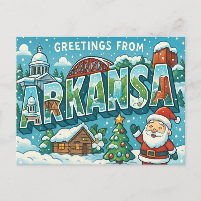ARKANSAS-Postkarte Postkarte (Vorderseite)