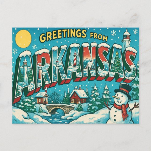 ARKANSAS-Postkarte Postkarte (Vorderseite)