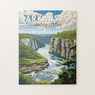 Arkansas Reise Kunst Vintage
