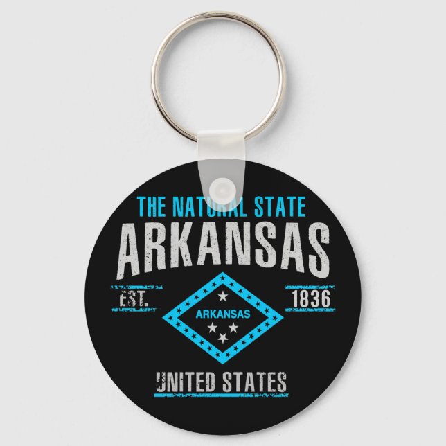Arkansas Schlüsselanhänger (Vorderseite)