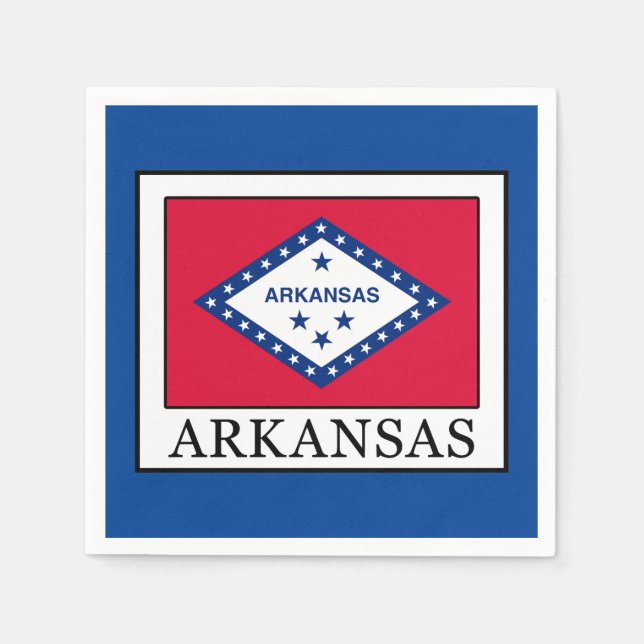 Arkansas Serviette (Vorderseite)