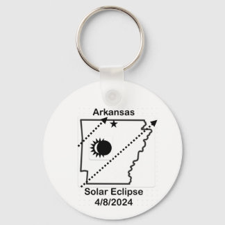 Arkansas Solar Eclipse Schlüsselanhänger 2024