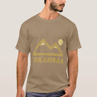 Arkansas Souvenir Wandern Berge Sonnenuntergang Vi T-Shirt