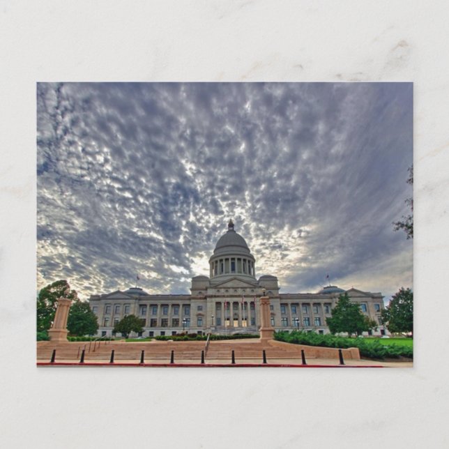 Arkansas Staat Hauptstadt Postkarte (Vorderseite)