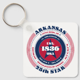 Arkansas Staat Schlüsselanhänger