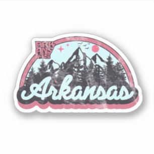 Arkansas Staat Vintag Aufkleber