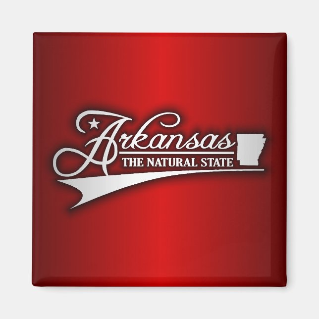 Arkansas Staat von mir Magnet (Vorne)