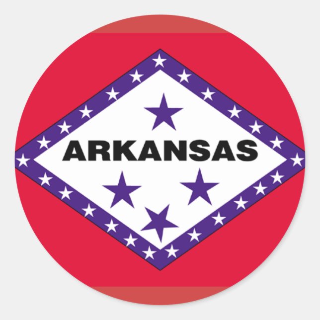 Arkansas Sticker (Vorderseite)