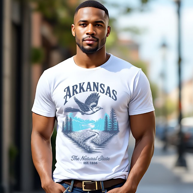 Arkansas The Natural State T-Shirt (Von Creator hochgeladen)