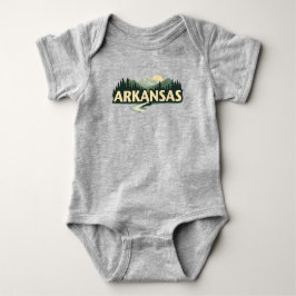 Arkansas USA Baby Strampler